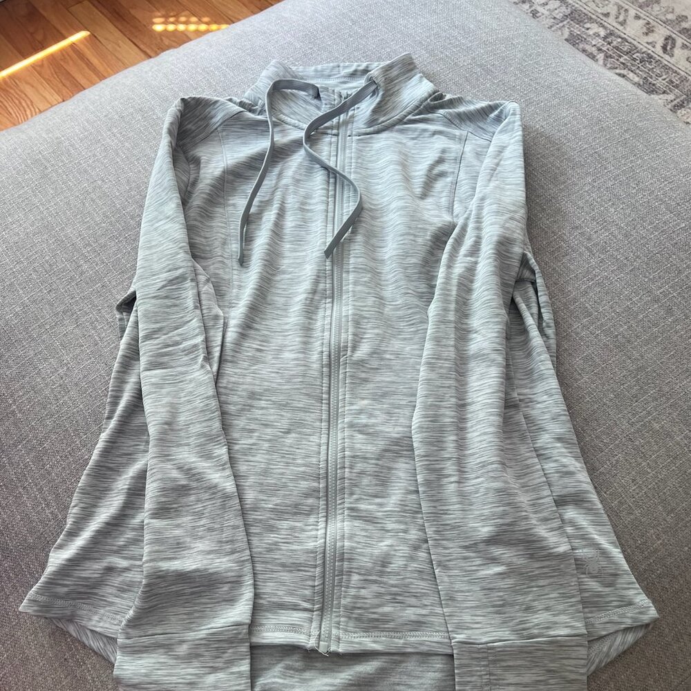 Spyder Grey Zip Up